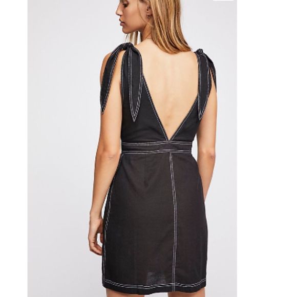 Free People London Town Mini Dress - Picture 3 of 5